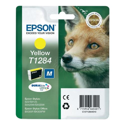 Epson Cartuccia stampante Serie Volpe Giallo DURABRITE ULTRA T1284 M C13T12844021