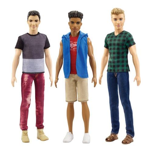 Mattel Bambola Ken fashionistas. BARBIE Assortito DWK44