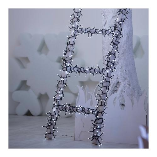 Lotti Filo (20,5+4mt) 1000 luci Bianco Mini Led XMAS KING 34815