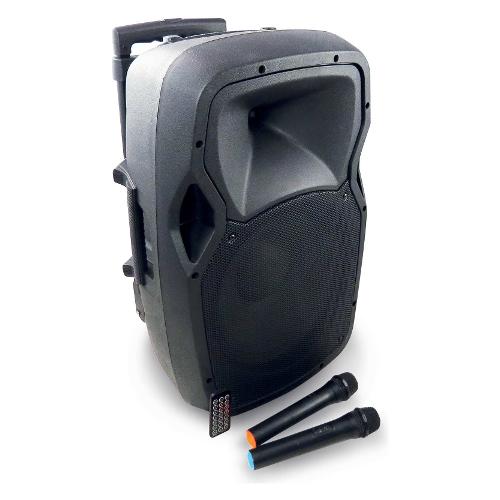 Karma Set karaoke Black 50W BM 1010 Bluetooth RCA, Jack 6,3mm, USB, Card Reader