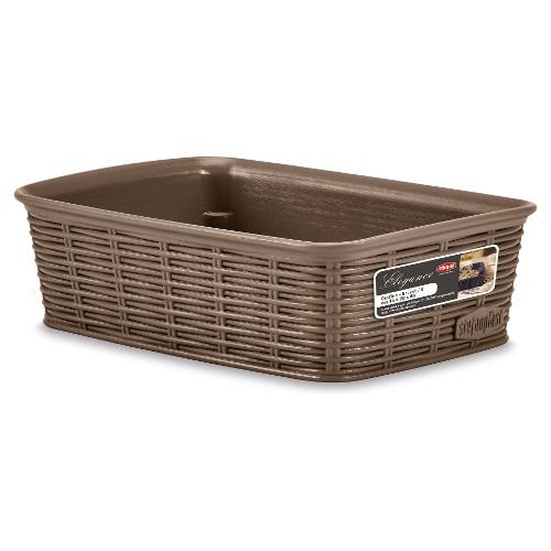 Stefanplast Cestino ELEGANCE Tortora (20x14x6cm) 30901