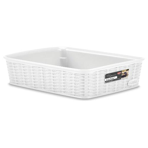 Stefanplast Cestino ELEGANCE Bianco (25x19x6cm) 30930