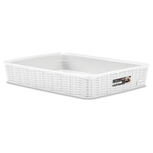 Stefanplast Cestino ELEGANCE Bianco (35x26x6cm) 30950