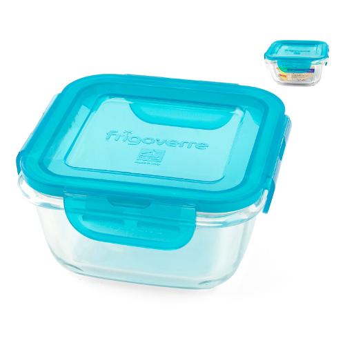 Bormioli Rocco Contenitore alimenti (420ml) FRIGOVERRE EVOLUTION Azzurro
