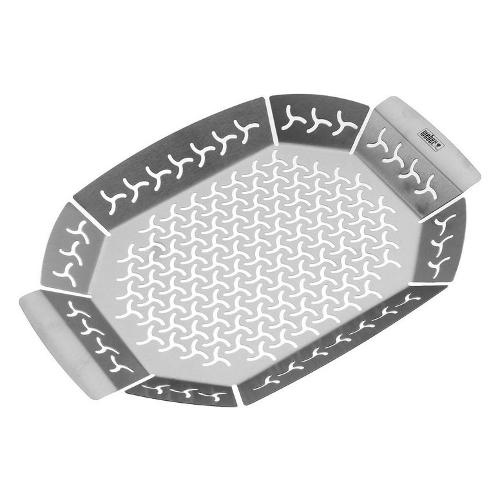 Weber Vassoio grill Verdura Acciaio satinato 6678