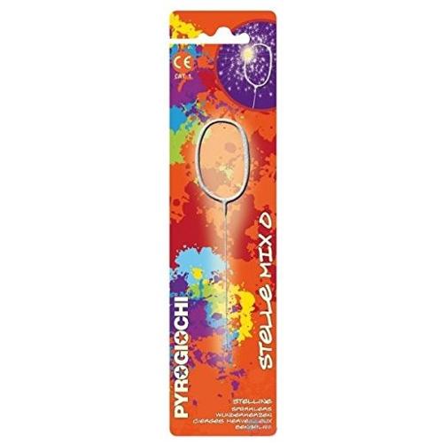 Cereria Di Giorgio Candela compleanno Nr. 0 Stellina Mix PYROGIOCHI 41070