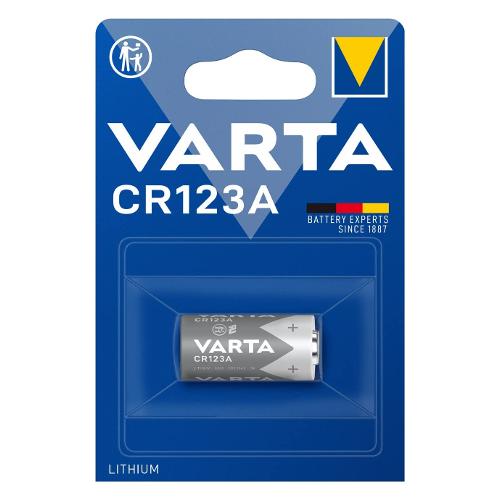Varta Batteria CR123 Litio 1pz 06205301401