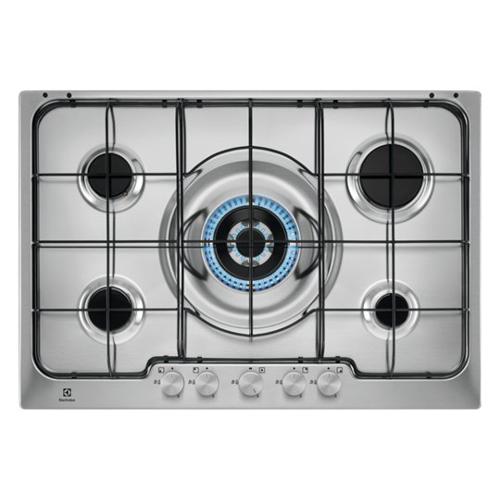 Electrolux Piano cottura gas 5 zone SERIE 300 Px750Uv Soft line Inox (75cm)
