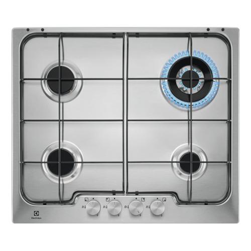 ELECTROLUX Piano Cottura Gas on Glass 60cm 4 Fuochi Nero - KGG64362K