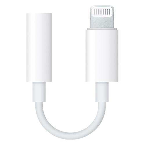 Apple Adattatore audio Lightning a Mini Jack 3,5mm Bianco MMX62ZM A