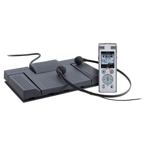 Olympus Registratore 4GB Dm 720 Record & Transcribe Kit Silver V414111SE040