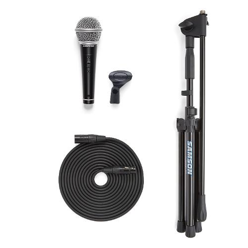Samson Kit microfono e asta Value Pack Black SAVP10XMI