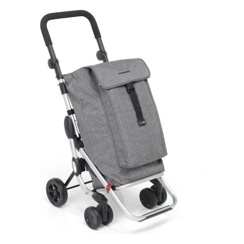 Foppapedretti Carrello spesa (38L) GO UP Grey (48x40x110 cm) 9702001200