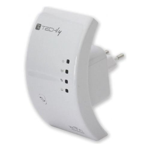 Techly Extender N300 Single Band White I WL REPEATER