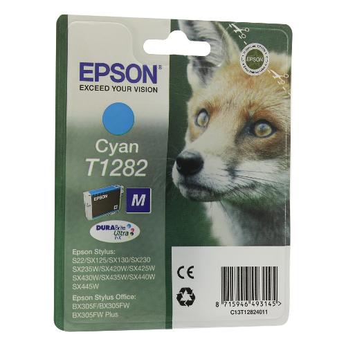 Epson Cartuccia stampante Serie Volpe Ciano DURABRITE ULTRA T1282 M C13T12824021