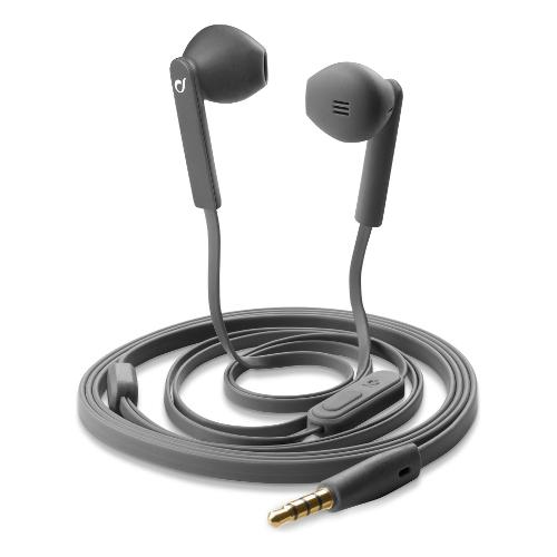 Cellular Line Auricolari microfono filo Mantis Grigio MANTISDG