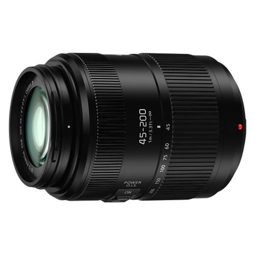 Panasonic Teleobiettivo G SERIES Lumix G Vario 45 200mm F4 5.6 Ii Power Ois Black H FSA45200E