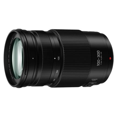 Panasonic Teleobiettivo G SERIES Lumix G Vario 100 300mm F4 5.6 Ii Power Ois Black H FSA100300E