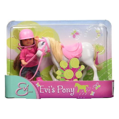 Simba Bambola Evi con pony (16cm) EVI LOVE Assortito 105737464