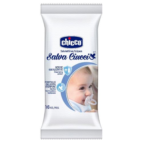 Chicco Set salviette detergenti Igienizzanti Salva Ciuccio 16 pz 00007921000000