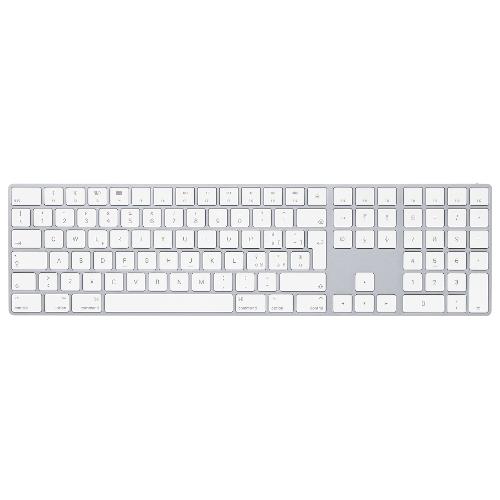 Apple Tastiera computer MAGIC KEYBOARD Con Tastierino Numerico Bianco MQ052T A