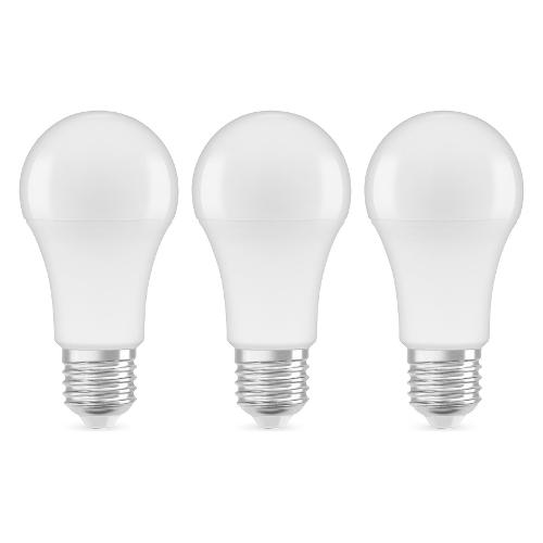 Osram Set lampadine led (3 pz) a goccia E27 (13W) , luce calda BASE CLASSIC A