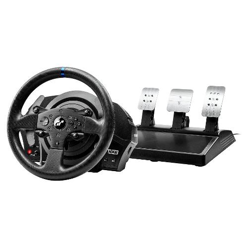 Volante e pedaliera simulatore guida PLAYSTATION 4 T300Rs Gt Edition Black  4160681