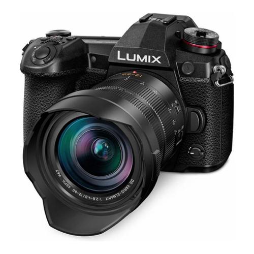 Panasonic Fotocamera mirrorless 20Mpx LUMIX Kit Leica Vario Elmarit 12 60mmF2.8 F4.0 Nero DC G9LEG K