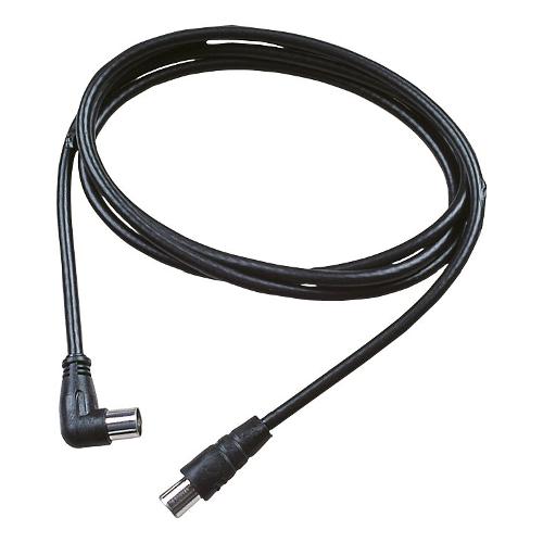 Poly Pool Cavo antenna Cable Tv 90 Black 1,5m PP0619 1