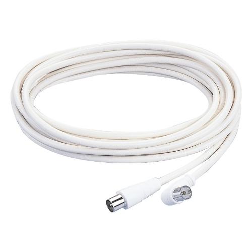 Poly Pool Cavo antenna Cable Tv 90 White 5m PP0622