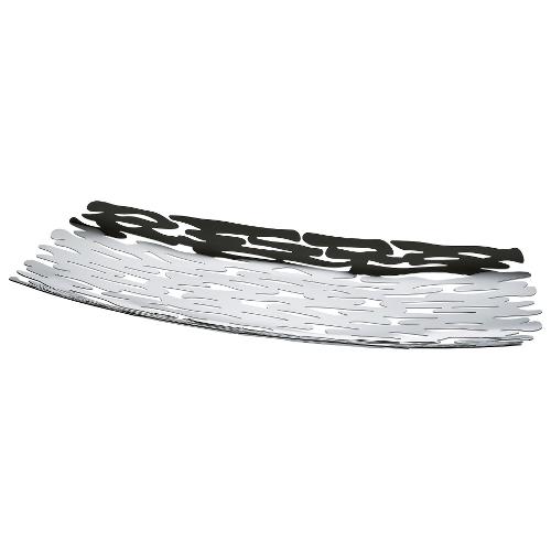 Alessi Centro tavola Inox (51,5x19,5x5cm) BARK Acciaio lucido BM01