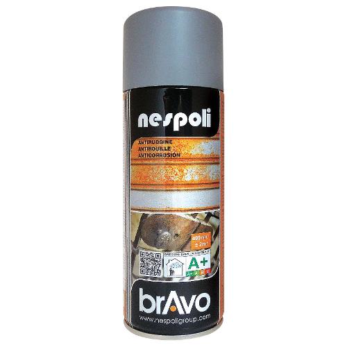 Nespoli Fonto antiruggine spray satinato BRAVO grigio bomboletta 400 ml N0PSV47001