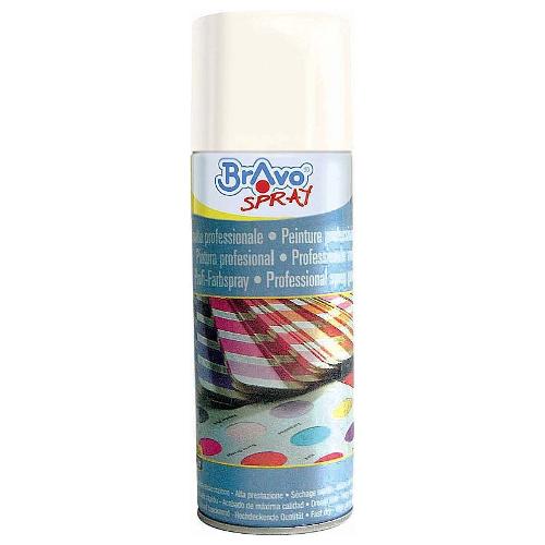 Nespoli Smalto spray satinato rapido BRAVO bianco ral 9010 bomboletta 400 ml N0PCS49010