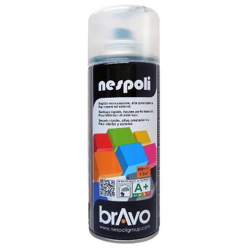Nespoli Smalto spray lucido rapido BRAVO trasparente bomboletta 400 ml N0PCA40000L