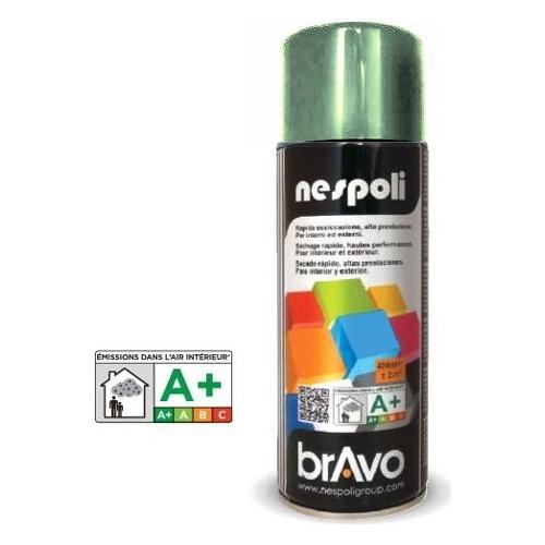 Nespoli Smalto spray satinato rapido BRAVO verde oliva ral 6021 bomboletta 400 ml N0PCS46021