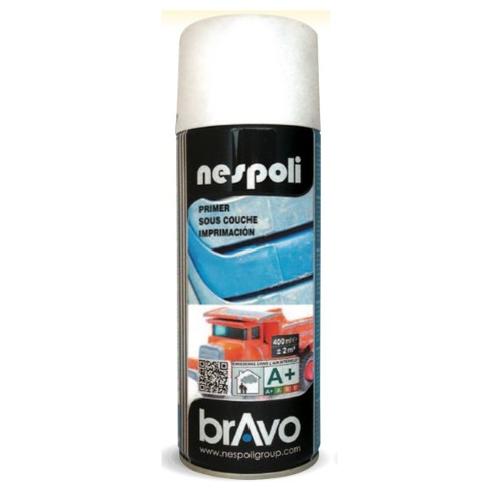 Nespoli Primer spray fondo opaco per smalti BRAVO bianco bomboletta 400 ml N0PSV4000F