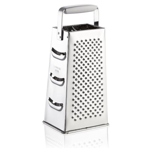 Leifheit Grattugia 4 lati Acciaio COOK & GO Cromo lucido 23120