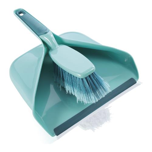 Leifheit Set paletta e spazzola con scopino Verde 41410