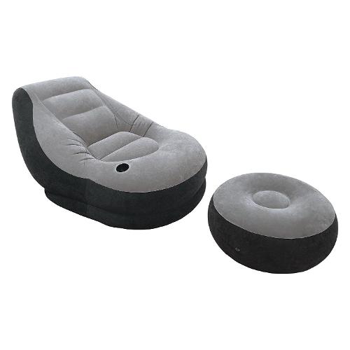 Intex Poltrona gonfiabile Lounge con poggia piedi (99x76x130cm) 68564