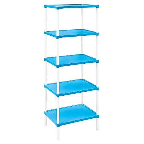 Veca Scaffale componibile 5 ripiani ad incastro (40x30x110cm) ALICE PLUS colore assortito SA001 P00005