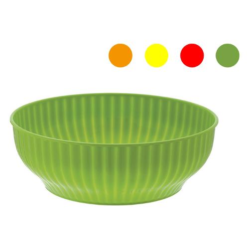Veca Insalatiera Plastica (22cm) costolata BLIM Assortito IN002D00220