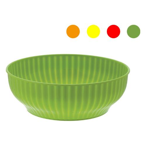 Veca Insalatiera Plastica (24cm) costolata BLIM Assortito IN002D00240