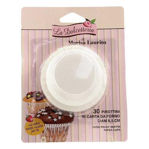Gp & Me Set pirottini da forno 30 pz (6,5cm) LA DOLCETTERIA 5160
