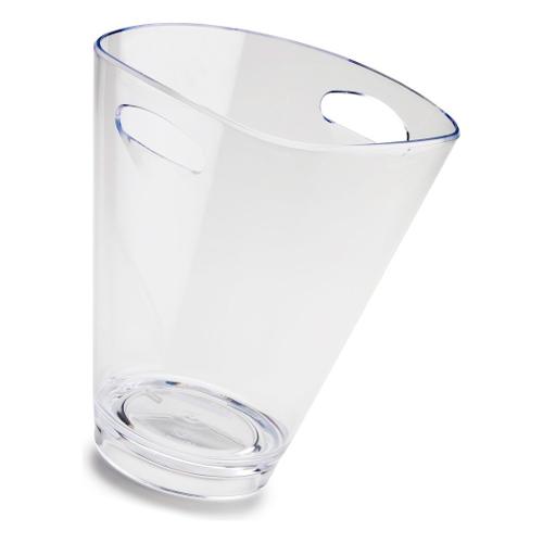 Ghidini Cipriano Secchiello portaghiaccio Plastica (20,7x21x26,5cm) per bottiglia IDEAL Trasparente 3024