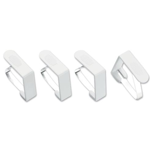 Ghidini Cipriano Set fermatovaglia 4 pz a molla DAILY Bianco 0613