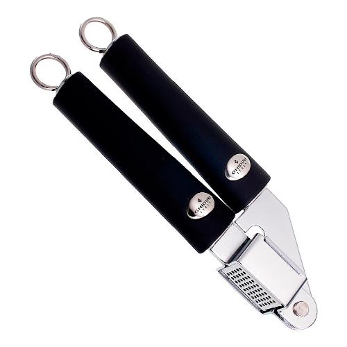 Ghidini Cipriano Spremi aglio Acciaio (20x6cm) SPECIAL TWIST Cromo e Nero 1703