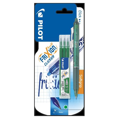 Penna FRIXION BALL gel cancellabile 0,7 Verde