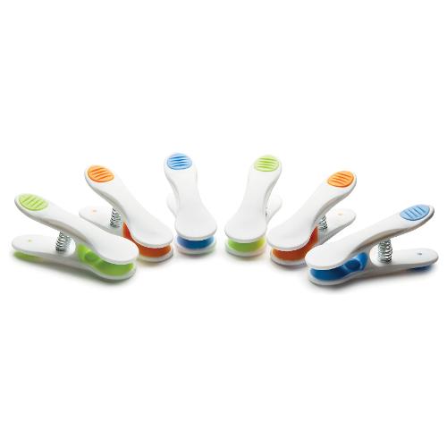 Ghidini Cipriano Chiudi sacchetto 6 pz Colori assortiti 0257