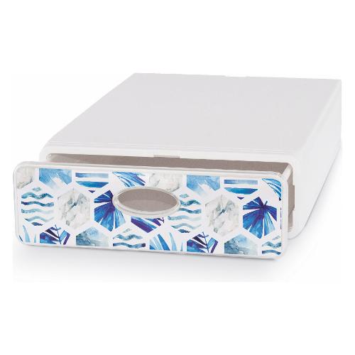 Domoliving Cassetto ordinatore Tropical (28x40x9cm) QBOX DECO SLIM Assortito QBS001
