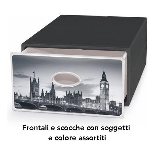 Domoliving Cassetto ordinatore Art (28x40x15cm) QBOX DECO LARGE Assortito QBL010